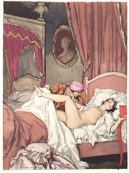 25P Erotic Book Illustration 16 - Memoires de Casanova - Part 1