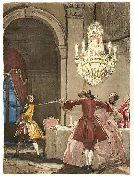 25P Erotic Book Illustration 16 - Memoires de Casanova - Part 1