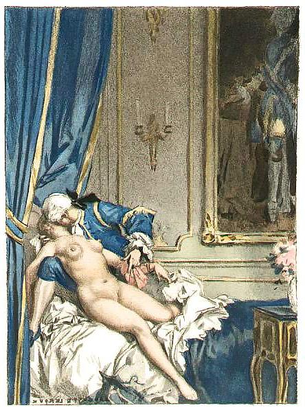 25P Erotic Book Illustration 16 - Memoires de Casanova - Part 1