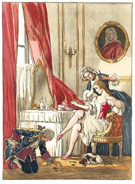 25P Erotic Book Illustration 16 - Memoires de Casanova - Part 1