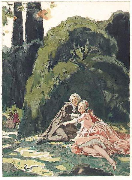 25P Erotic Book Illustration 16 - Memoires de Casanova - Part 1