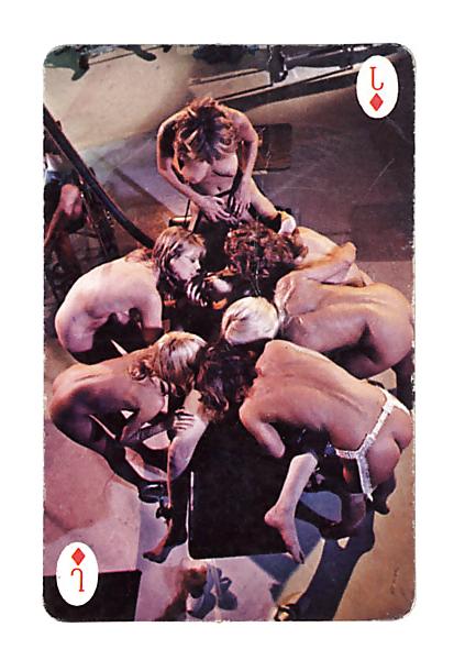25P Vintage erotic playing cards (unfortunately incomplete)