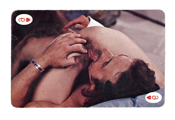 25P Vintage erotic playing cards (unfortunately incomplete)