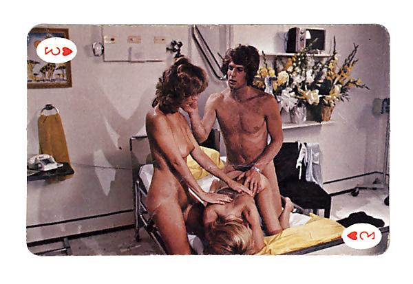 25P Vintage erotic playing cards (unfortunately incomplete)