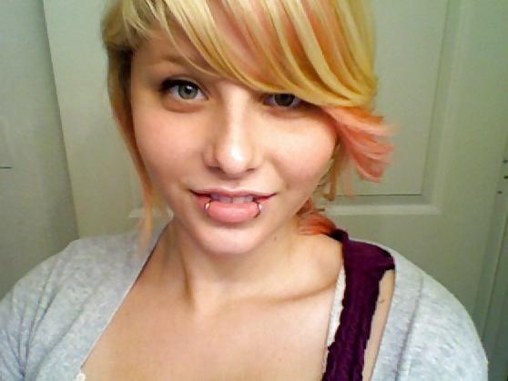 10P Hot Blonde Emo chick pt3