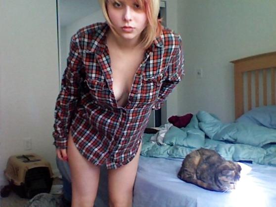10P Hot Blonde Emo chick pt3