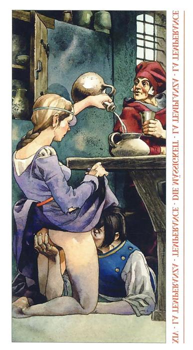 25P Erotic Playing Cards 13 - Tarot Decamerone