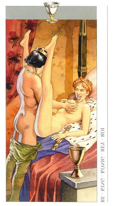 25P Erotic Playing Cards 13 - Tarot Decamerone