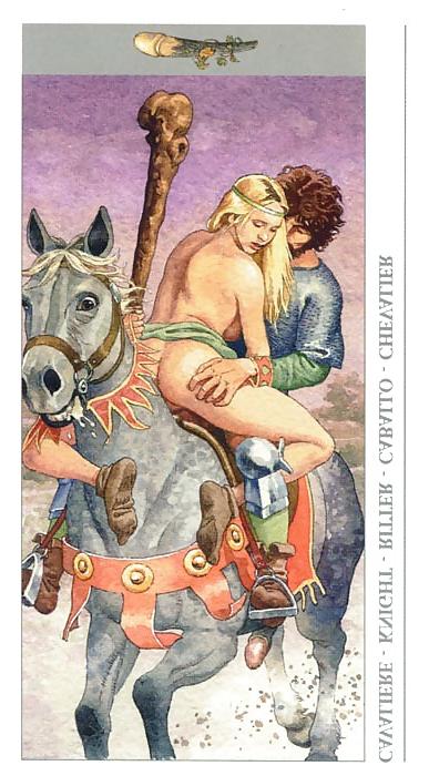 25P Erotic Playing Cards 13 - Tarot Decamerone