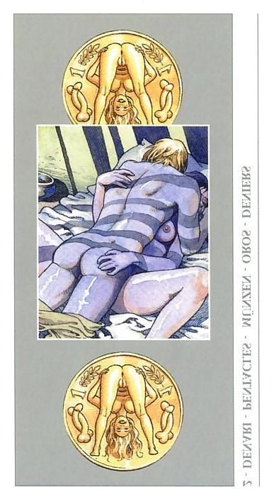 25P Erotic Playing Cards 13 - Tarot Decamerone