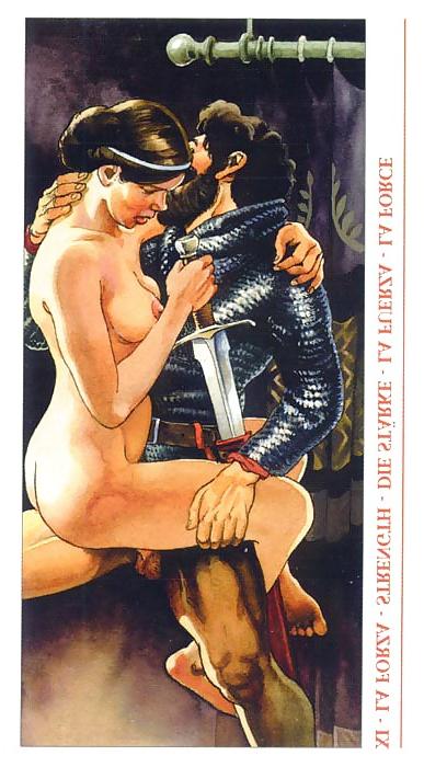 25P Erotic Playing Cards 13 - Tarot Decamerone