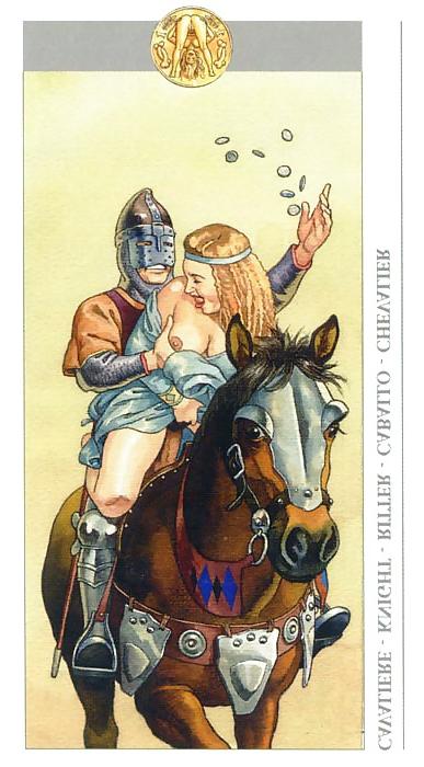 25P Erotic Playing Cards 13 - Tarot Decamerone