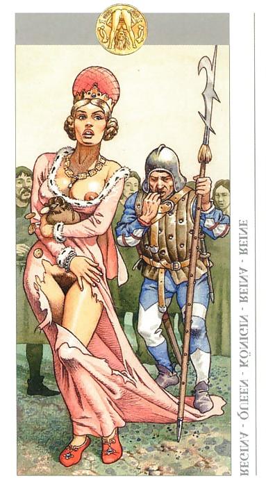 25P Erotic Playing Cards 13 - Tarot Decamerone