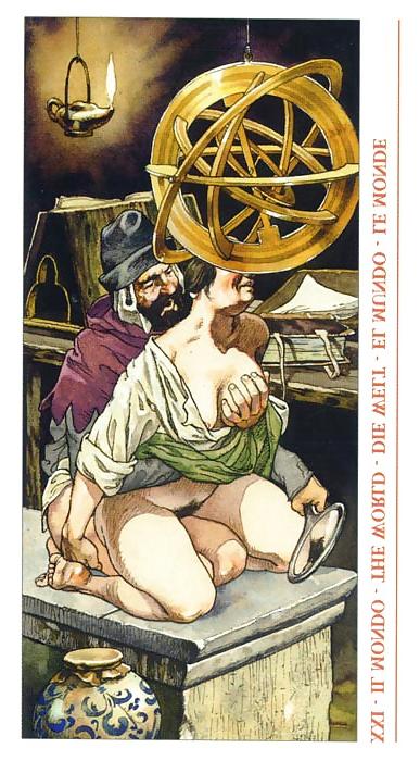 25P Erotic Playing Cards 13 - Tarot Decamerone