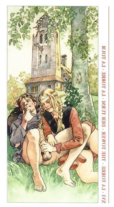 25P Erotic Playing Cards 13 - Tarot Decamerone