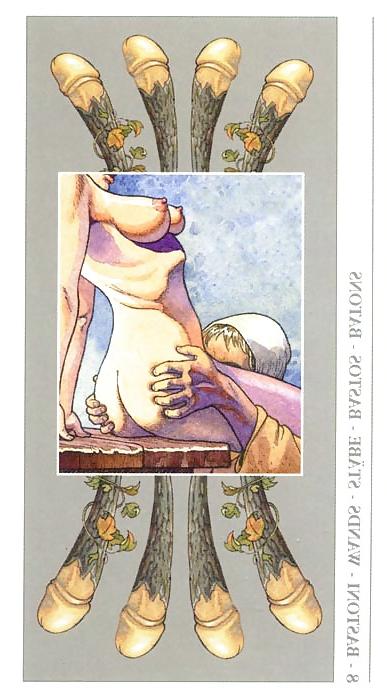 25P Erotic Playing Cards 13 - Tarot Decamerone