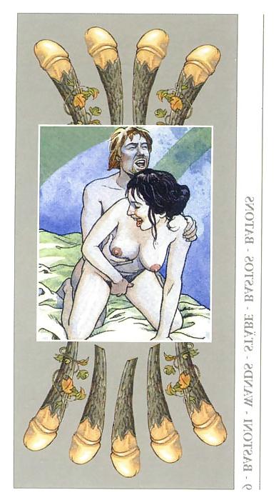 25P Erotic Playing Cards 13 - Tarot Decamerone