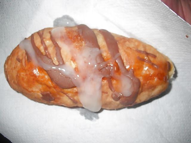 17P Cum on food
