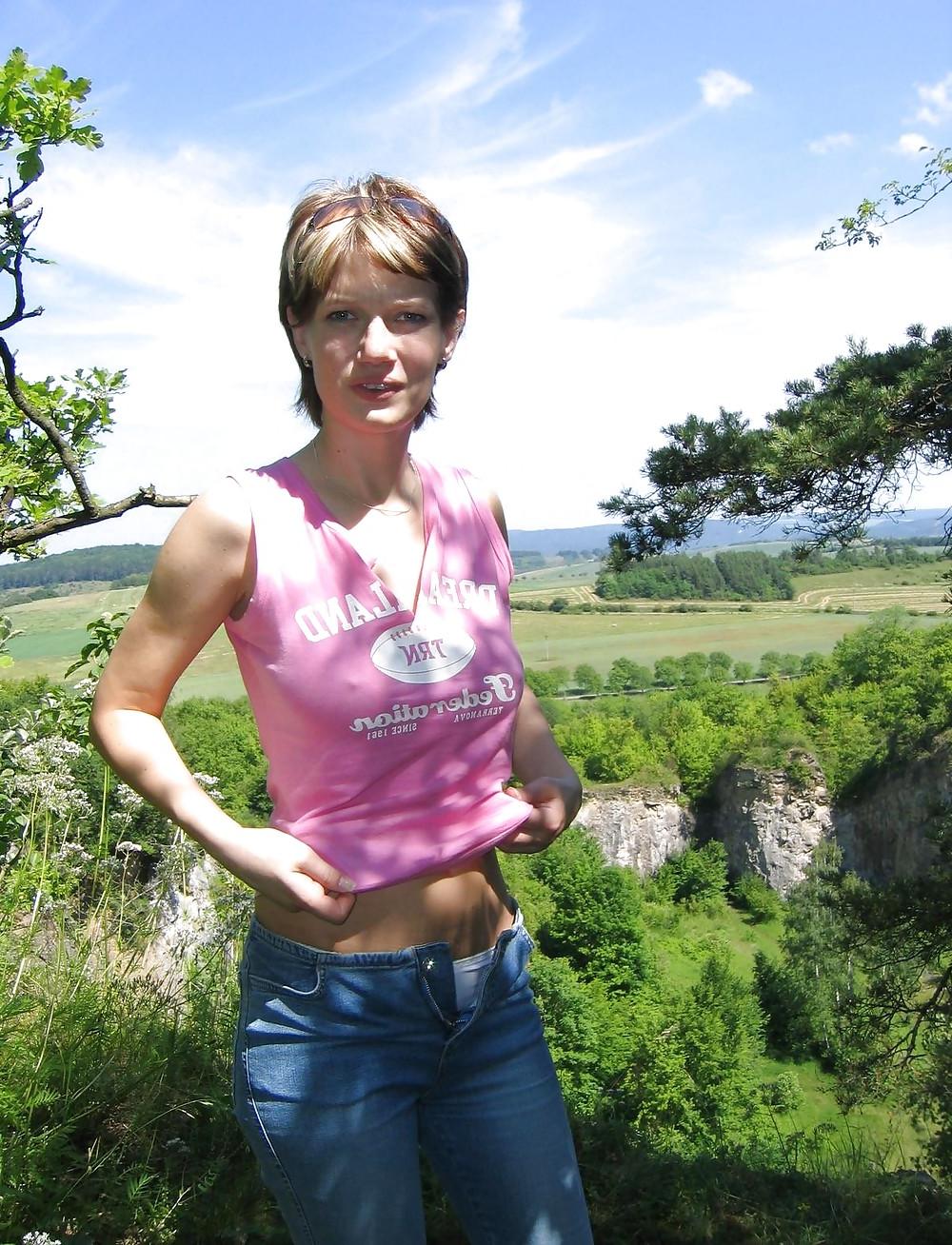 18P Sexy German Ex-Gierlfriend Sabine with big tits