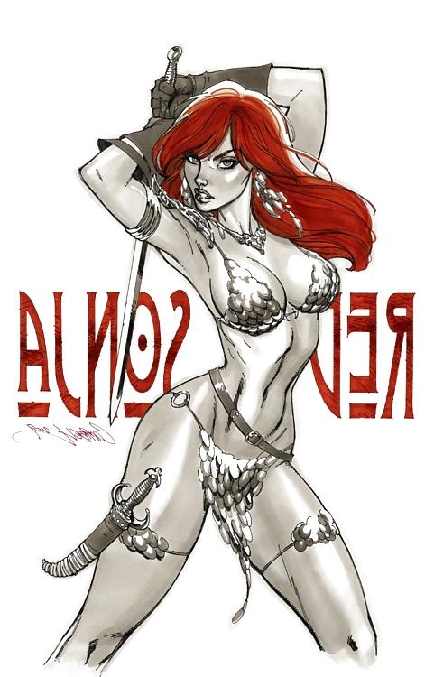 25P Erotic Cartoons 5 - J. Scott Campbell Mix