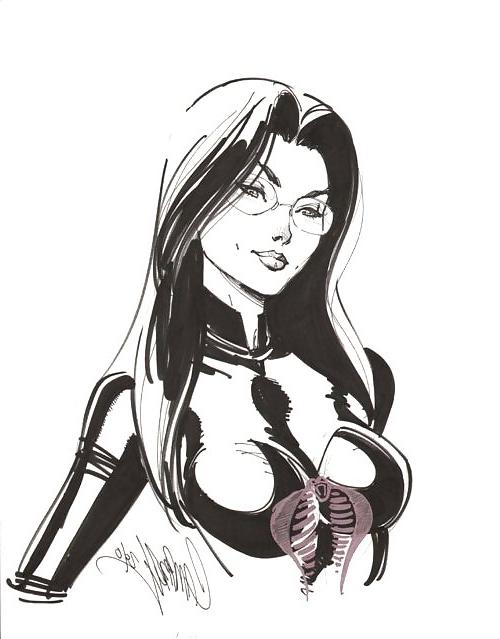 25P Erotic Cartoons 5 - J. Scott Campbell Mix
