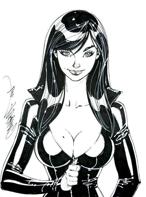 25P Erotic Cartoons 5 - J. Scott Campbell Mix