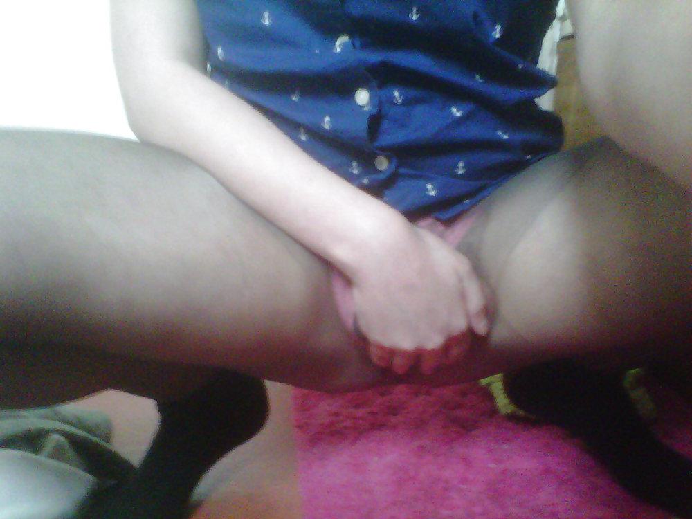6P Young Crossdresser pink panties