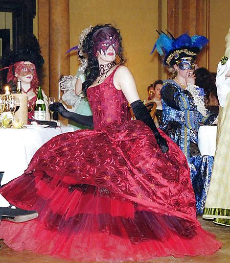 20P Venetian mask ball  for Black--Widow