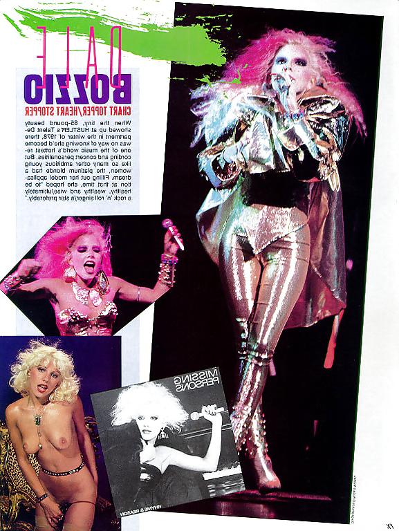 15P Dale Bozzio Missing Persons Celeb 80's Punk New Wave NUDE