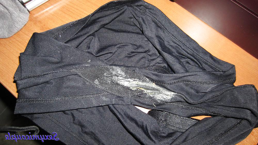 25P Black Booty Shorts Blow Job