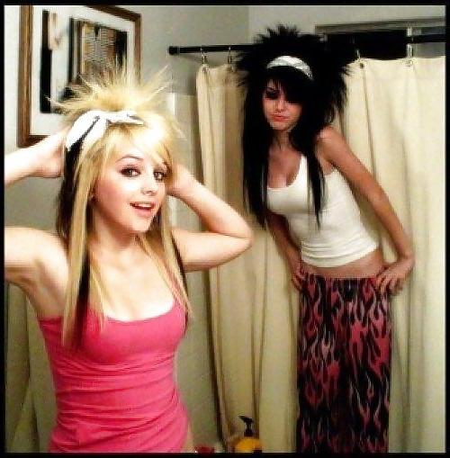 25P Funny scene and emo girls 