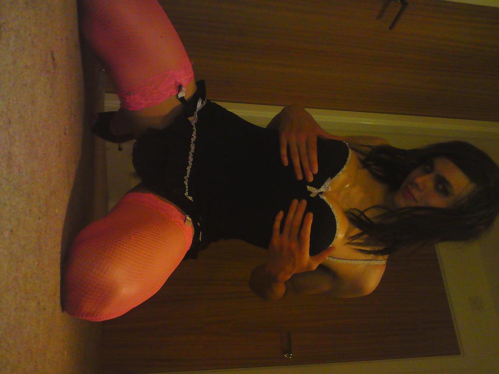 18P Emma Slut crossdresser tranny whore pics 3