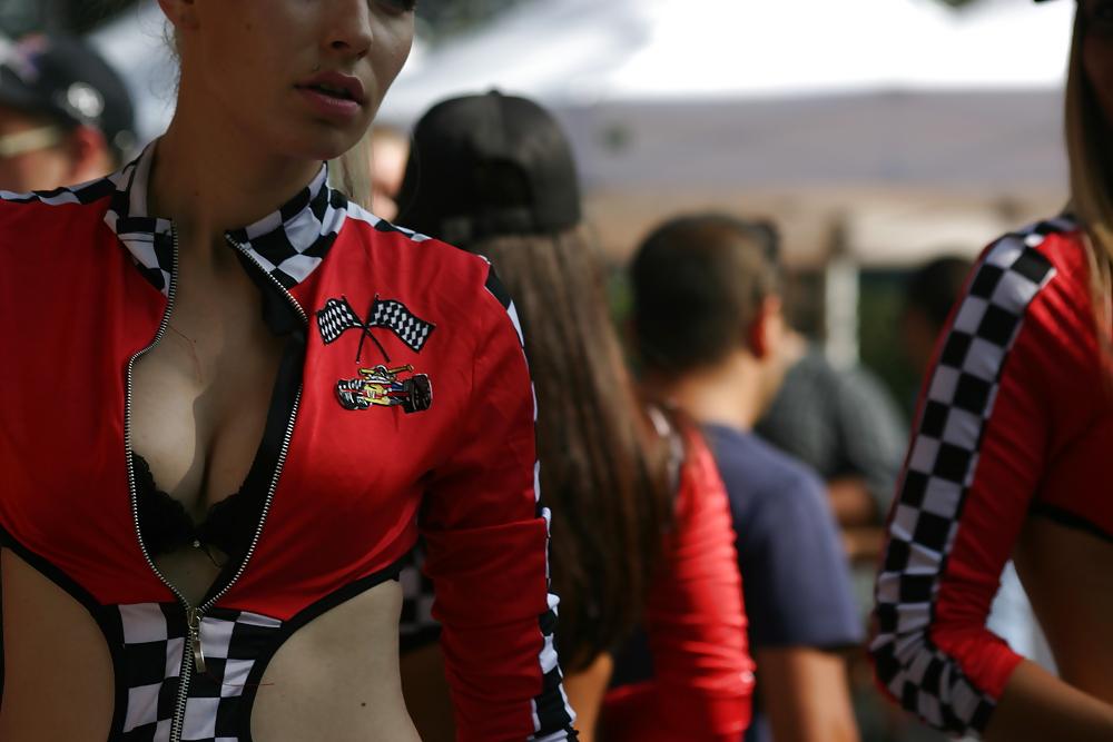 16P Pit lane girls or strippers