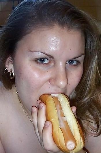 14P Cum on food