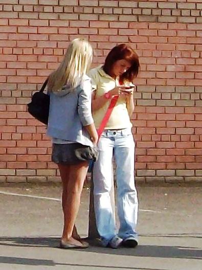25P Sluts in the street