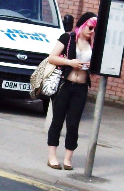 25P Sluts in the street