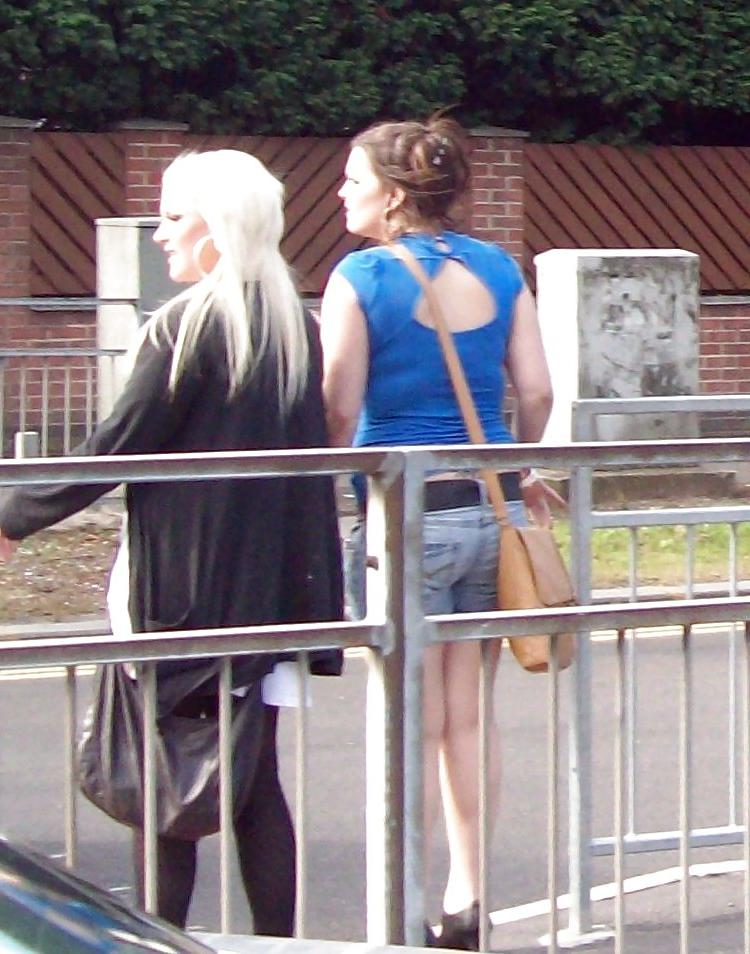 25P Sluts in the street