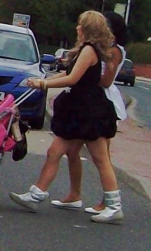 25P Sluts in the street