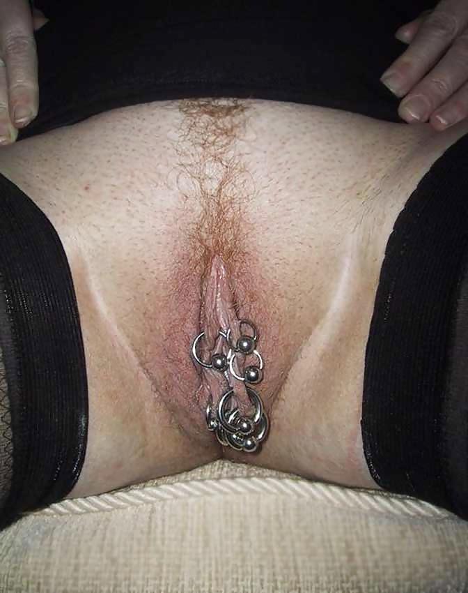 25P PIERCINGS: PUSSY AND TITS