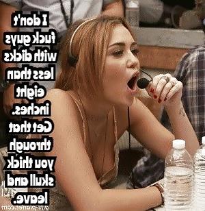 14P Miley Cyrus Captions