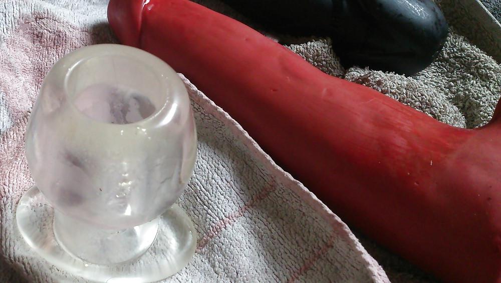 9P Dildo ass anal