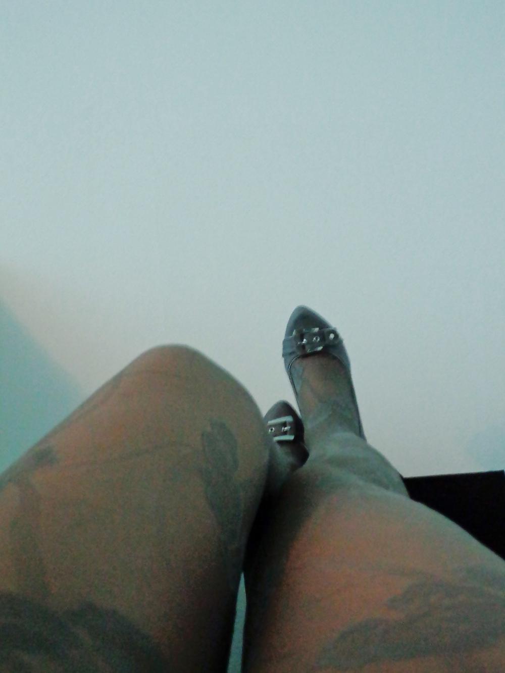 11P High heels & stockings