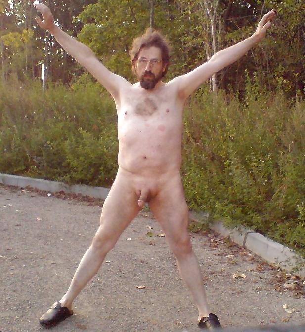 4P Nude on street 2