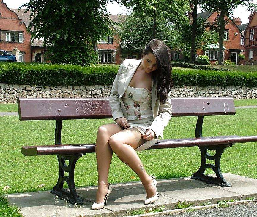 15P Stockings - Taken in Port Sunlight Village