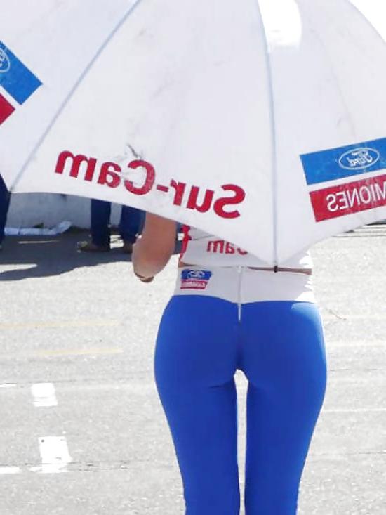 25P Pit Girl Ass, Hot Racing Booty