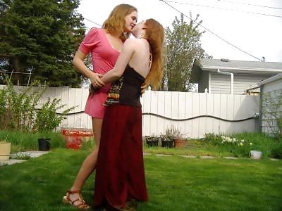 25P Sexy Redhead Lesbian - Homemade