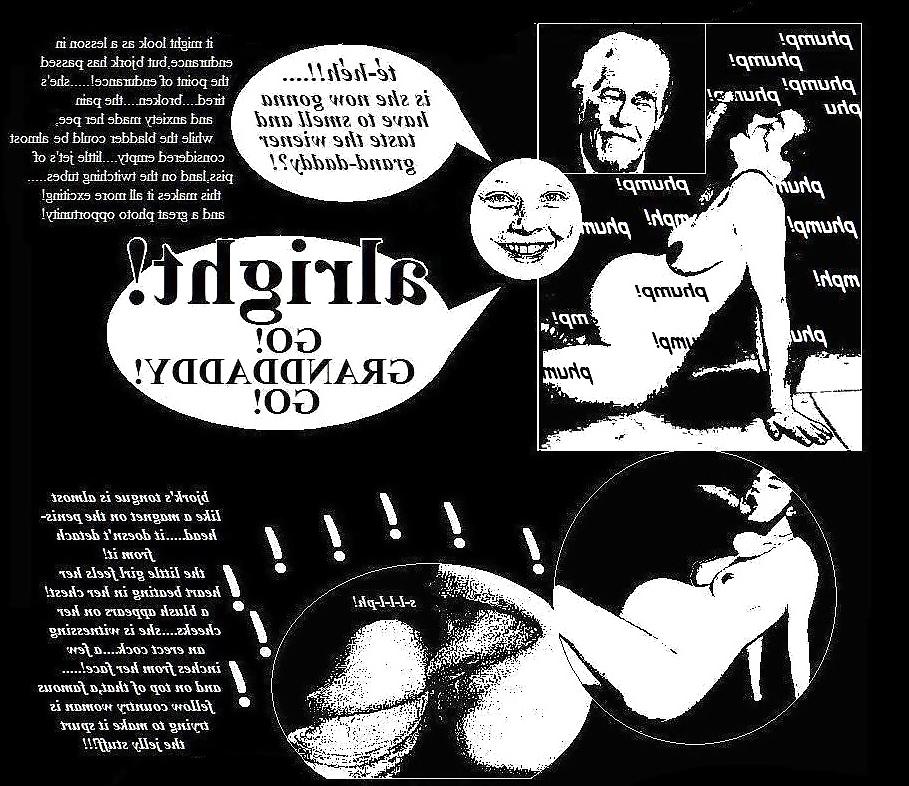 7P Part of my unfinished Bjork story....called ''jerks''