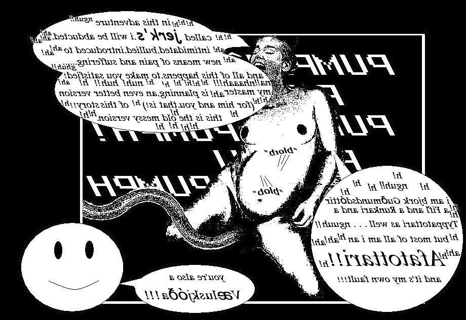 7P Part of my unfinished Bjork story....called ''jerks''