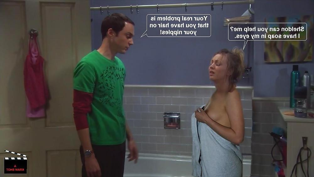 25P Kaley Cuoco TBBT Captions Part 1