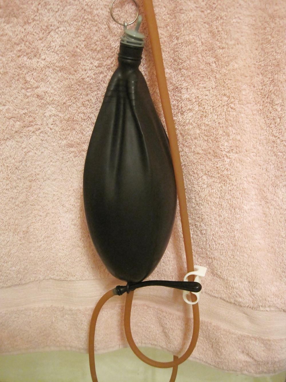 6P My traveling enema case, all the goodies I need 